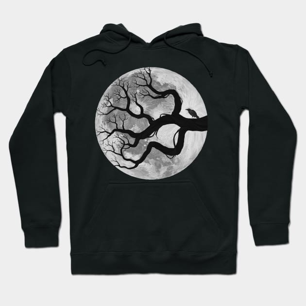 Moon Roots Hoodie by Lumos19Studio